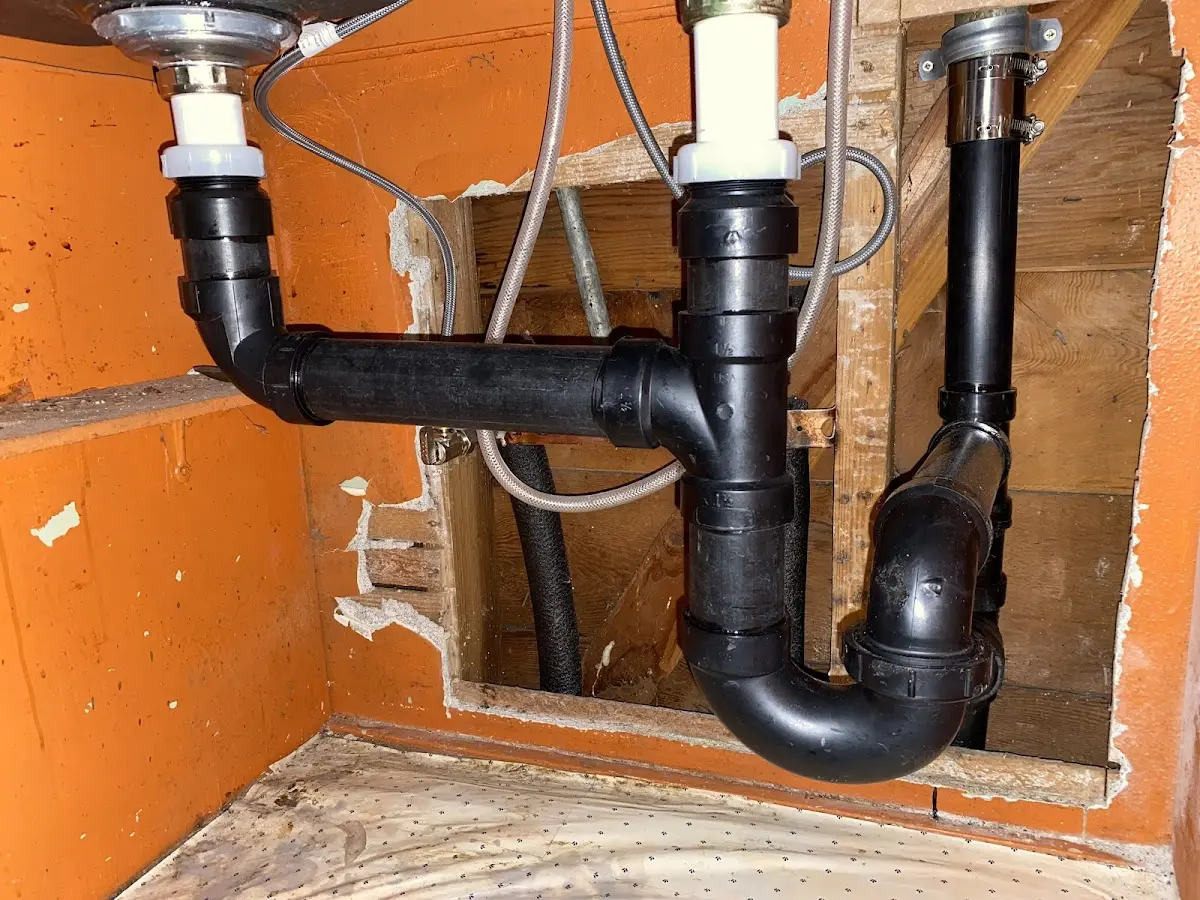 Professional Repiping Services equipment and tools on the job in Dakota Dunes